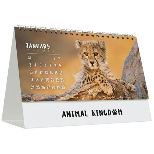 Easy2C Desk Calendar Animal Kingdom 2027