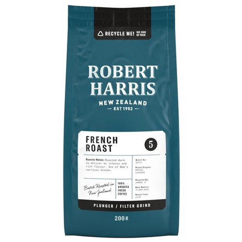 Robert Harris French Roast Plunger & Filter Coffee 200g