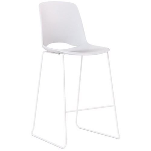 Klever Rise Stool Standard White