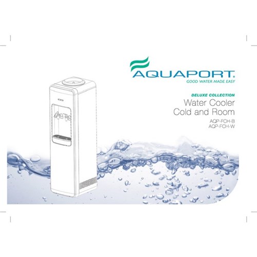 Aquaport Floor Standing Water Cooler System Black OfficeMax NZ