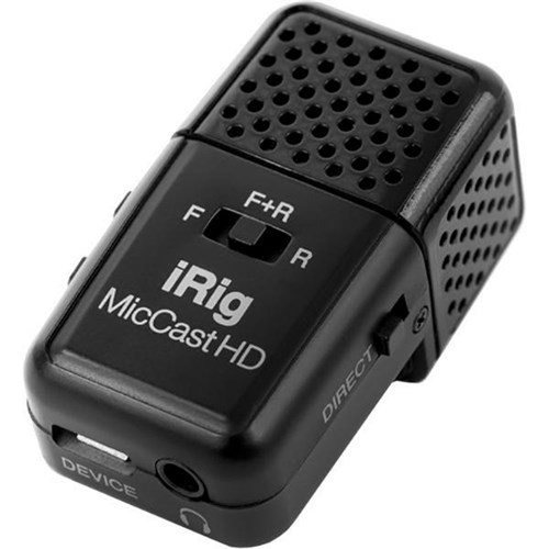IK Multimedia iRig Mic Cast HD Multipattern USB Microphone for Smartphones