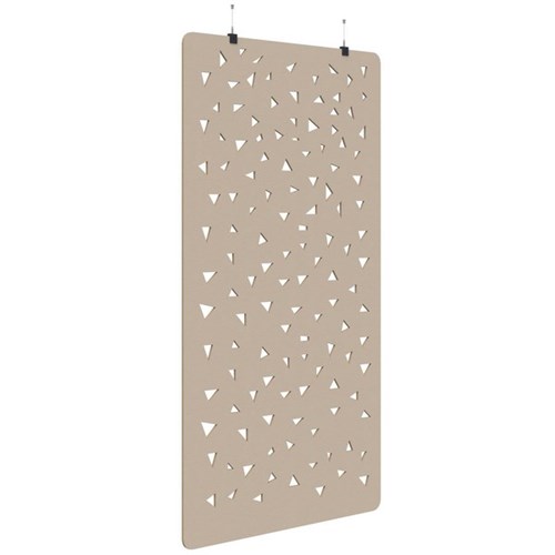 Fiord Acoustic Hanging Screen 1200x2250mm Shard Natural