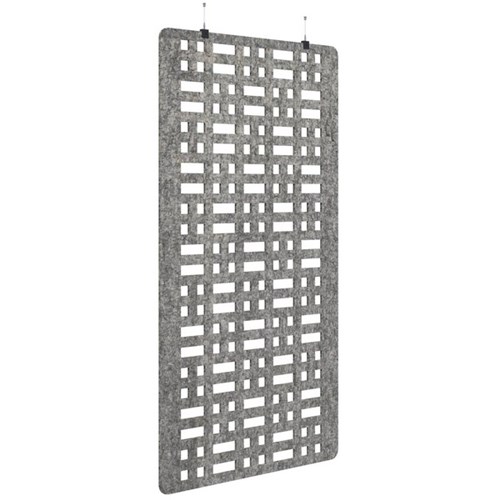 Sonic Acoustic Hanging Screen 1200x2250mm Grid Marble