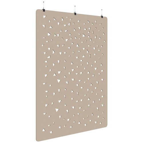 Fiord Acoustic Hanging Screen 1800x2250mm Shard Natural
