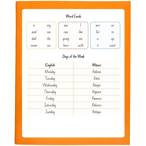 Warwick My Literacy Book 1 Taku Pukapuka Reo Matatini 14mm Ruled & Blank 255x205mm 64 Pages