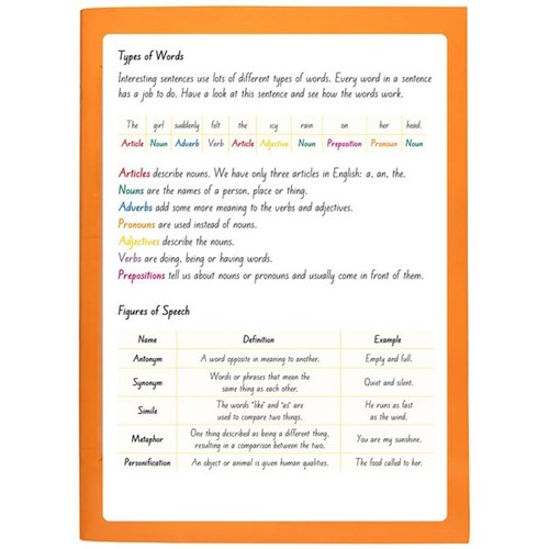 Warwick My Literacy Book 3 Taku Pukapuka Reo Matatini 7mm Ruled 230x317mm 64 Pages