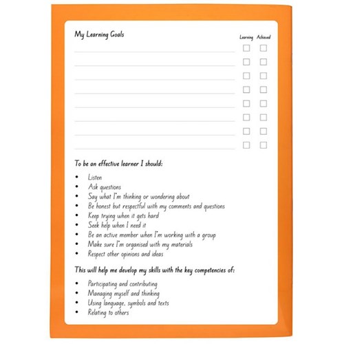 Warwick My Literacy Book 3 Taku Pukapuka Reo Matatini 7mm Ruled 230x317mm 64 Pages
