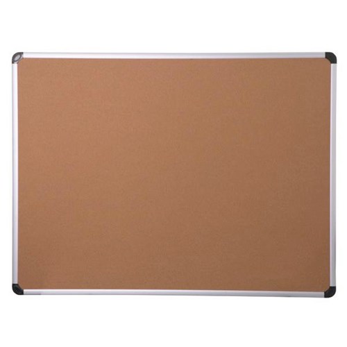OfficeMax Cork Board Aluminium Frame 600x900mm