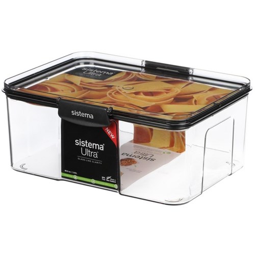 Sistema Ultra Rectangle Plastic Container 2.6L