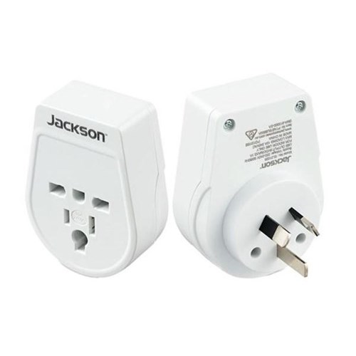Jackson Slim Inbound Travel Adapter USA/UK/Japan to NZ/AU Plug