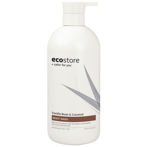 ecostore Body Wash Vanilla Bean & Coconut 900ml