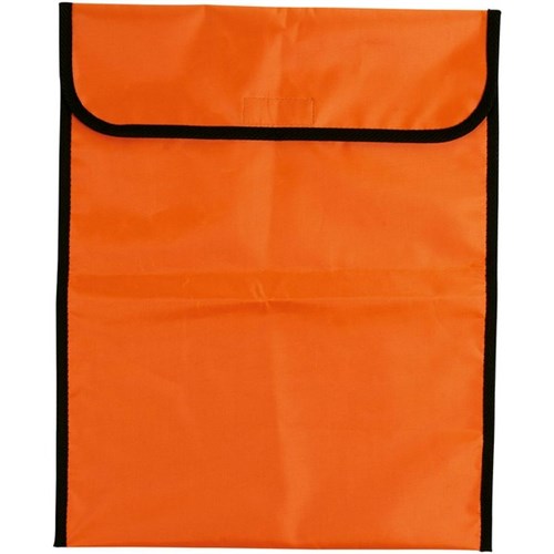 Warwick Homework Bag Hook & Loop Fastener 450x360mm Fluro Orange