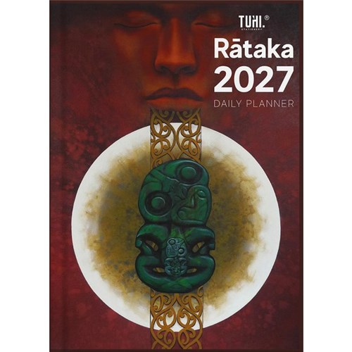 Tuhi B51 Bilingual Diary Day Per Page Rātaka 2027 Embrace Tupuna