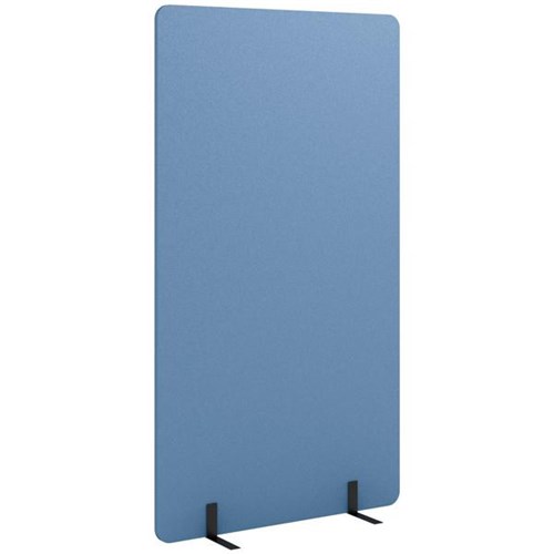 Boyd Visuals Freestanding Partition Screen 1 Panel 1000x1800mm Sky Blue
