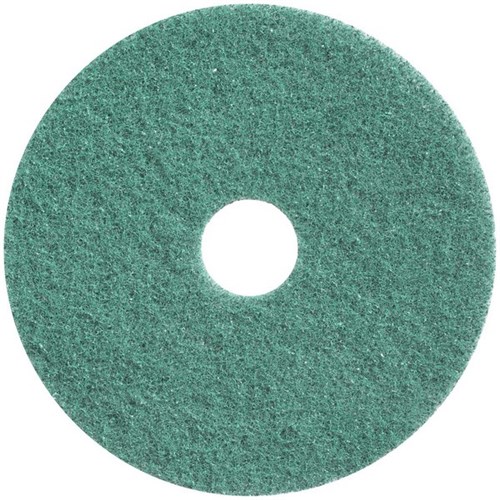 Twister Floor Cleaning Pad 17 Inch Green, Pack of 2