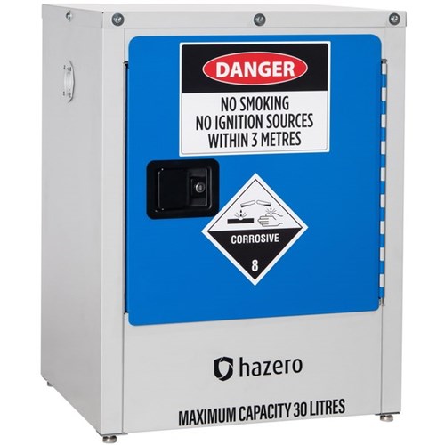 Hazero 41-0801 Corrosive Liquid Storage Cabinet 30L