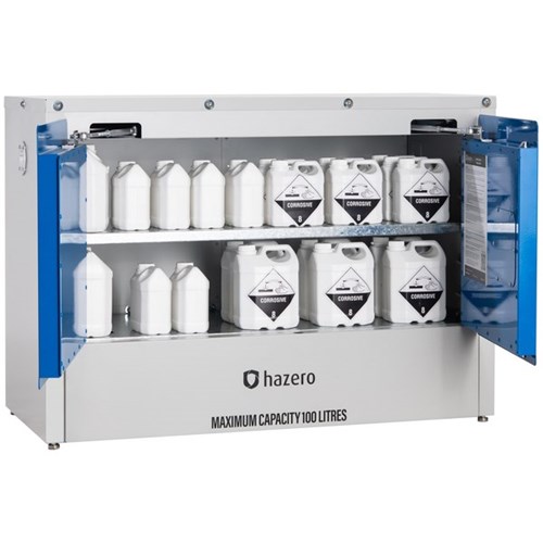 Hazero 41-0803 Corrosive Liquid Storage Cabinet 100L