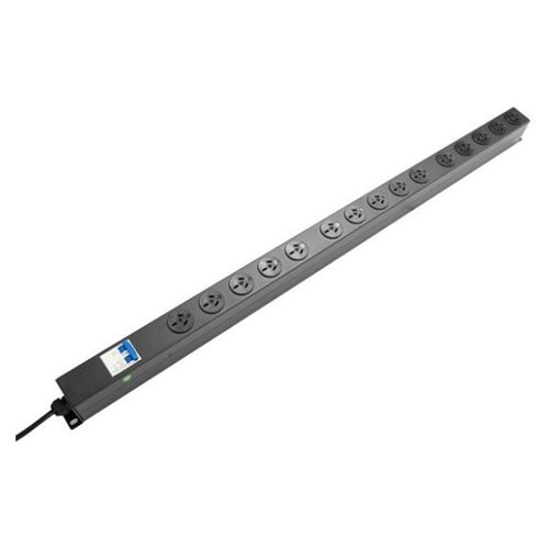 Dynamix 10 Outlet Vertical Power Rail (10A) 10 Amp