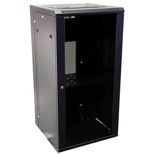 Dynamix 24RU Universal Swing Wall Mount Cabinet Black