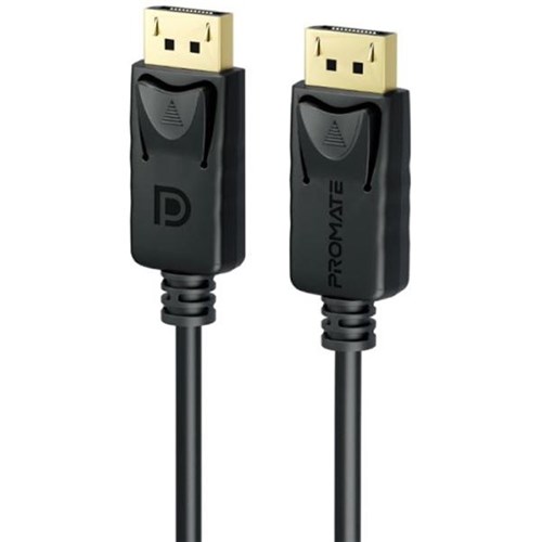 Promate 1.4 DisplayPort Cable 1.2m Black