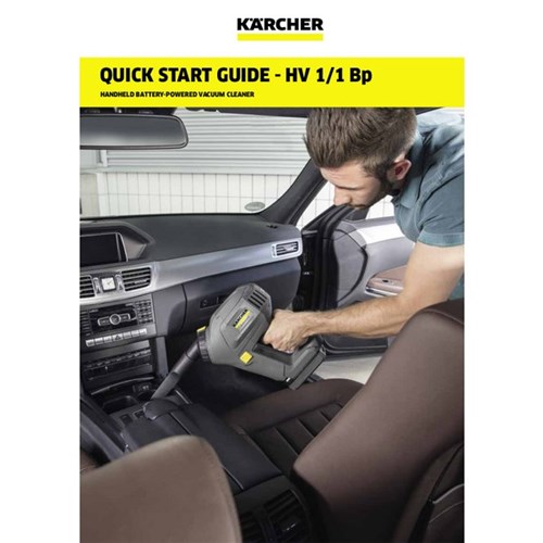 Karcher HV 1/1 BP FS 18V Battery Hand Vacuum Cleaner 0.9L
