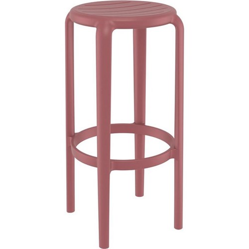 Tom Bar Stool 750mm Marsala