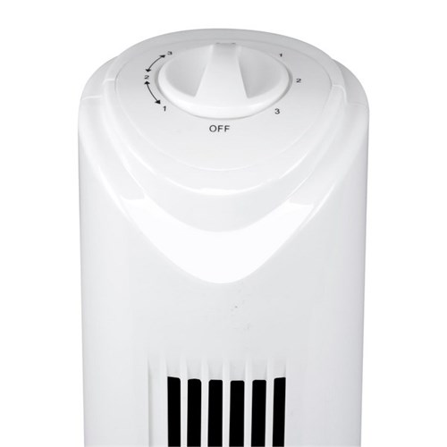 Nero Tower Fan 810mm White
