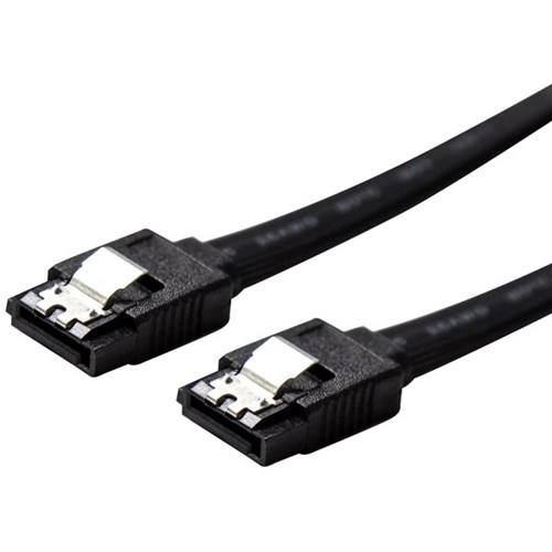 Dynamix C-SATA3-20 Sata 6Gbs Data Cable With Latch 0.2m Black