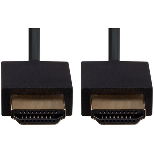 Dynamix C-HDMI2BLK-0 HDMI Nano High-Speed Cable With Ethernet 0.5m Black