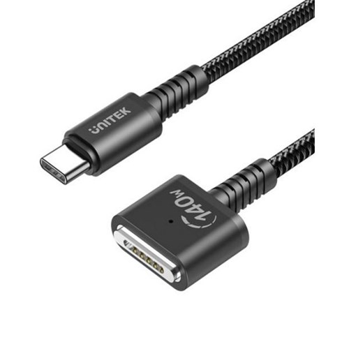 Unitek 140W USB-C to MagSafe 3 Charging Cable for MacBook 2m