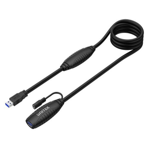 Unitek USB 3.0 USB-A Male to USB-A Female Extension Cable With Built-in 2x Signal Boosters 15m