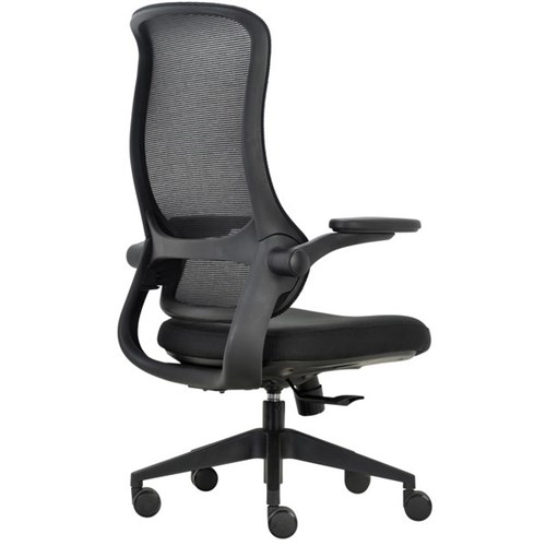 Buro Mondo Colt Office Chair High Back With Arms Unassembled Mesh/Black
