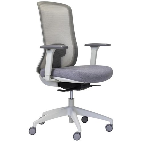 Buro Elan Height Adjustable Armrests for Buro Elan Chair Grey, Set of 2