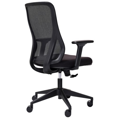 Buro Mondo Riley Height Adjustable Armrests for Buro Mondo Riley Chair Black, Set of 2