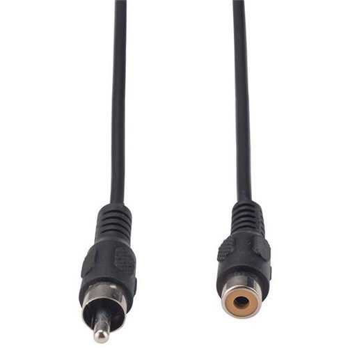 Dynamix RCA Plug to Socket Extension Cable 2m