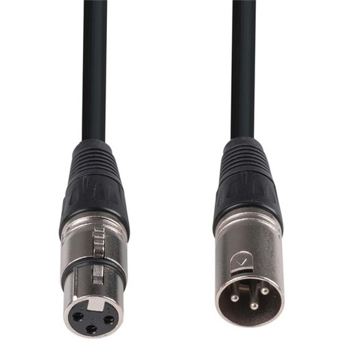 Dynamix XLR 3-Pin Male to Female Balanced Audio Cable 2m