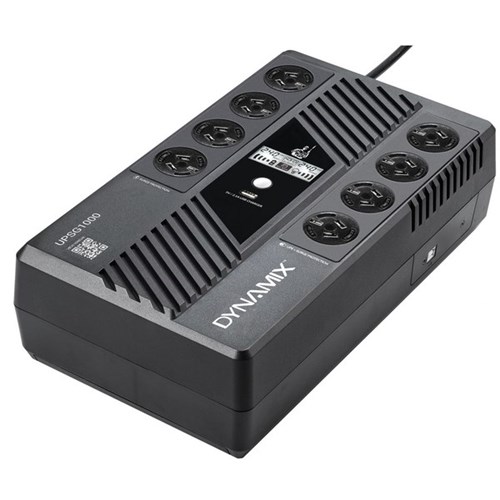 Dynamix 1000VA/600W Line Interactive UPS Safeguard