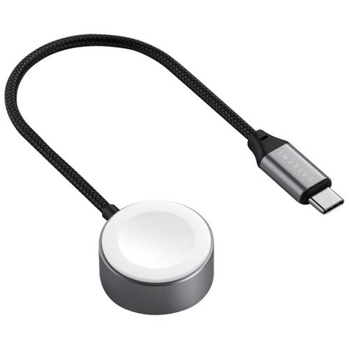 Satechi USB-C Fast Charging Cable for Apple Watch Space Grey