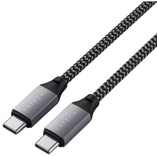 Satechi USB-C to USB-C Short Cable 250mm Space Grey
