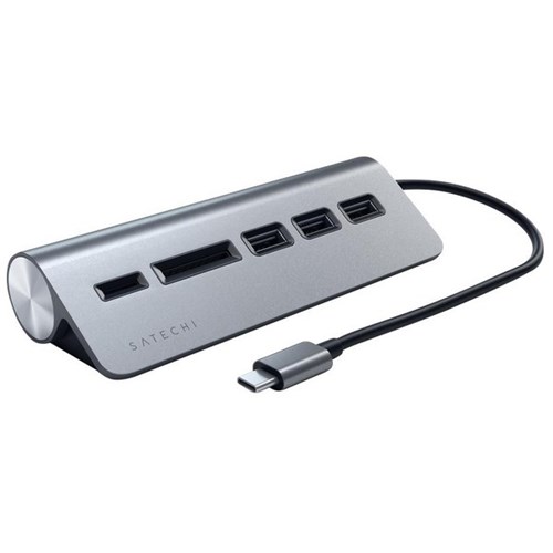 Satechi USB-C Combo Hub for Desktop Space Grey