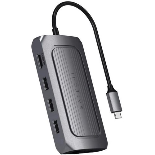 Satechi USB4 Multi-Port Adapter with 8K HDMI Space Grey
