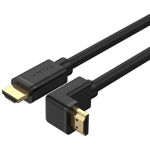Unitek 4K HDMI 2.0 Right Angle Cable With 270 Degree Elbow 3m