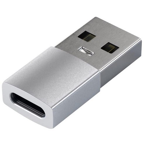 Satechi USB-A to USB-C Adaptor Aluminium Silver