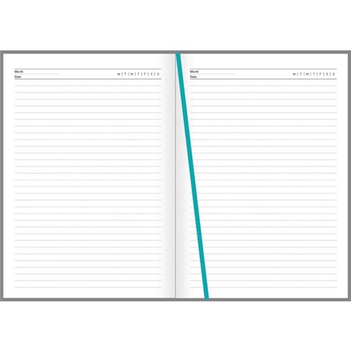 Collins A5 Diary Day Per Page Undated NZ Artist Assorted Designs