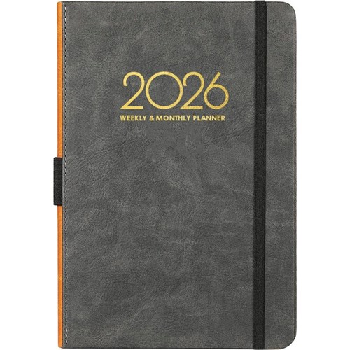 Collins A51 Executive Diary A5 1 Day Per Page 2026 Grey