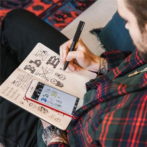 Moleskine SWS3 Smart Pen 3 & Smart Notebook Large Black