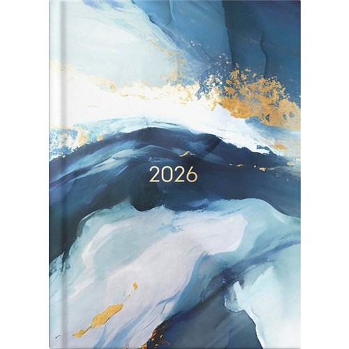 Collins A53 Diary A5 Week to View 2026 Painterly Assorted Designs