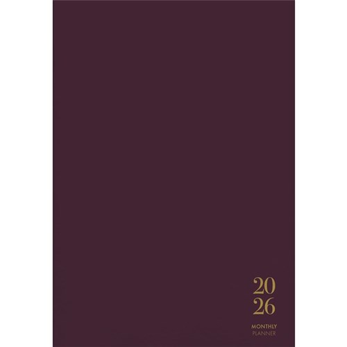 Collins B5 Executive Monthly Planner 2026 Mulberry