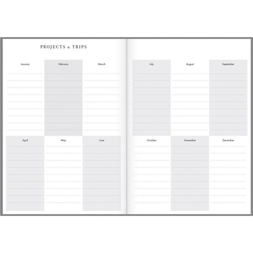 Collins B5 Executive Monthly Planner 2026 Mulberry