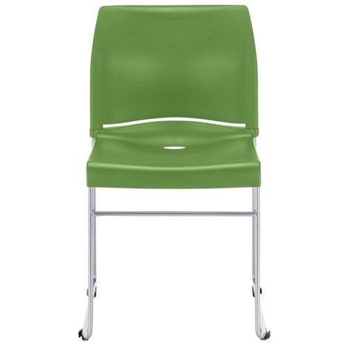 Buro Envy Visitor Chair Green/Silver (Min. Order Qty 4)